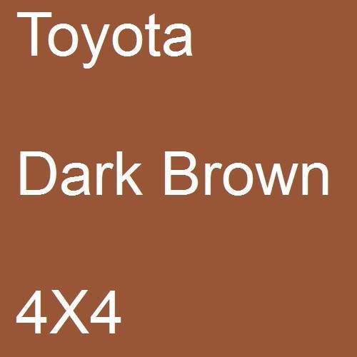 Toyota, Dark Brown, 4X4.